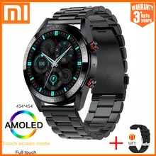 Xiaomi 454*454 Screen Men Smart Watch Display The Time Bluetooth Call Local Music Smartwatch For Huawei Apple Phone  CN(Origin)