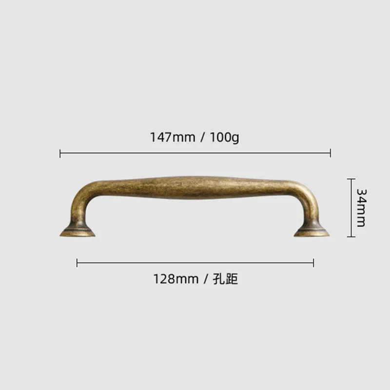 

Ручки для шкафов VARMSTUGA бронзовые цинковые