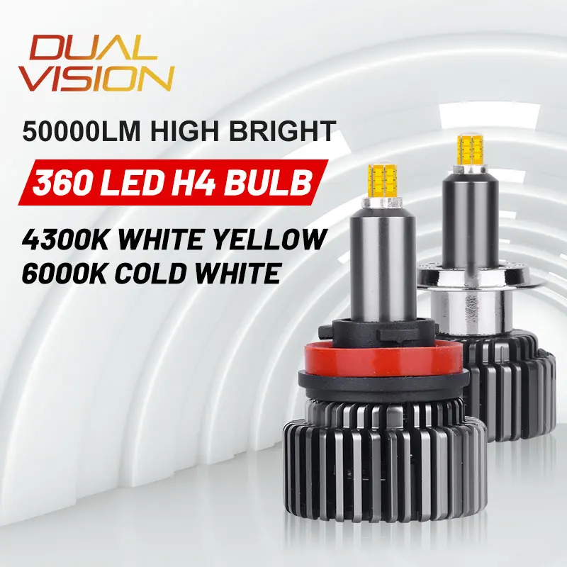 

H7 LED CANBUS 50000LM 360 CSP Chips H11 H1 H8 H9 9005 HB3 9006 HB4 9012 HIR2 4300K 6000K Canbus No Error Turbo Lights For Lenses