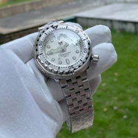 tuedix diver self winding men wristwatch date calendar seiko nh35a movement tuna steel case luminous hand 300m top luxury