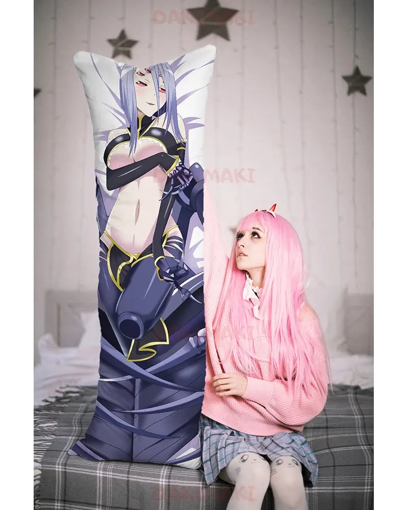 Дакимакура Рахнера Арахнера Повседневная жизнь с девушкой-монстром арт. D0247 150х50 |