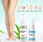 Pansly ингибитор роста волос 8 минут средство для безболезненного удаления волос спрей для бороды бикини интимное лицо ноги подмышки питает ремонт уход