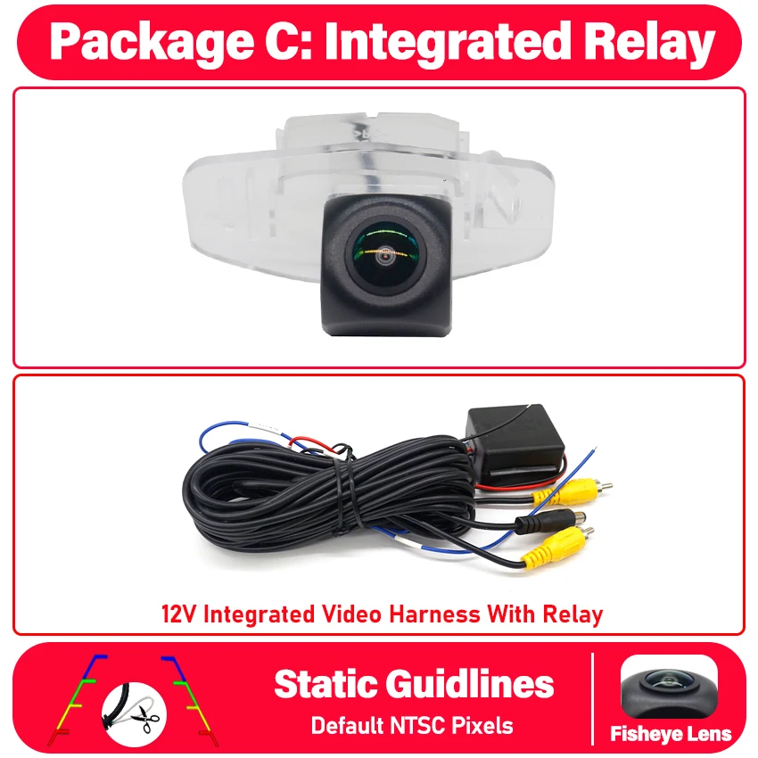 

Камера заднего вида камера заднего вида парковочная камера HD CCD номерной знак лампа для Honda Civic (FB) 9-го поколения 2011 2012 2013 2014 2015 2016