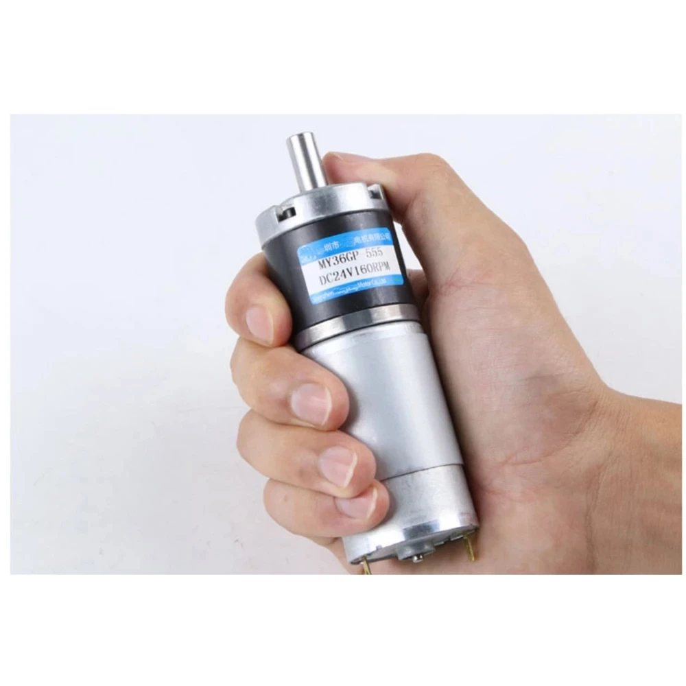 36GP-555 Планетарный мотор-редуктор постоянного тока 12 В 24 с высоким крутящим