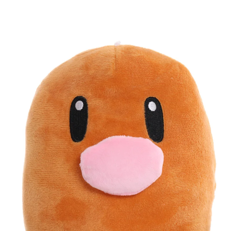Фото Плюшевые игрушки TAKARA TOMY Pokemon Diglett, кукла, мягкие Мультяшные животные, игрушки, подарки для детей, Рождество, день рождения, 22 см №4