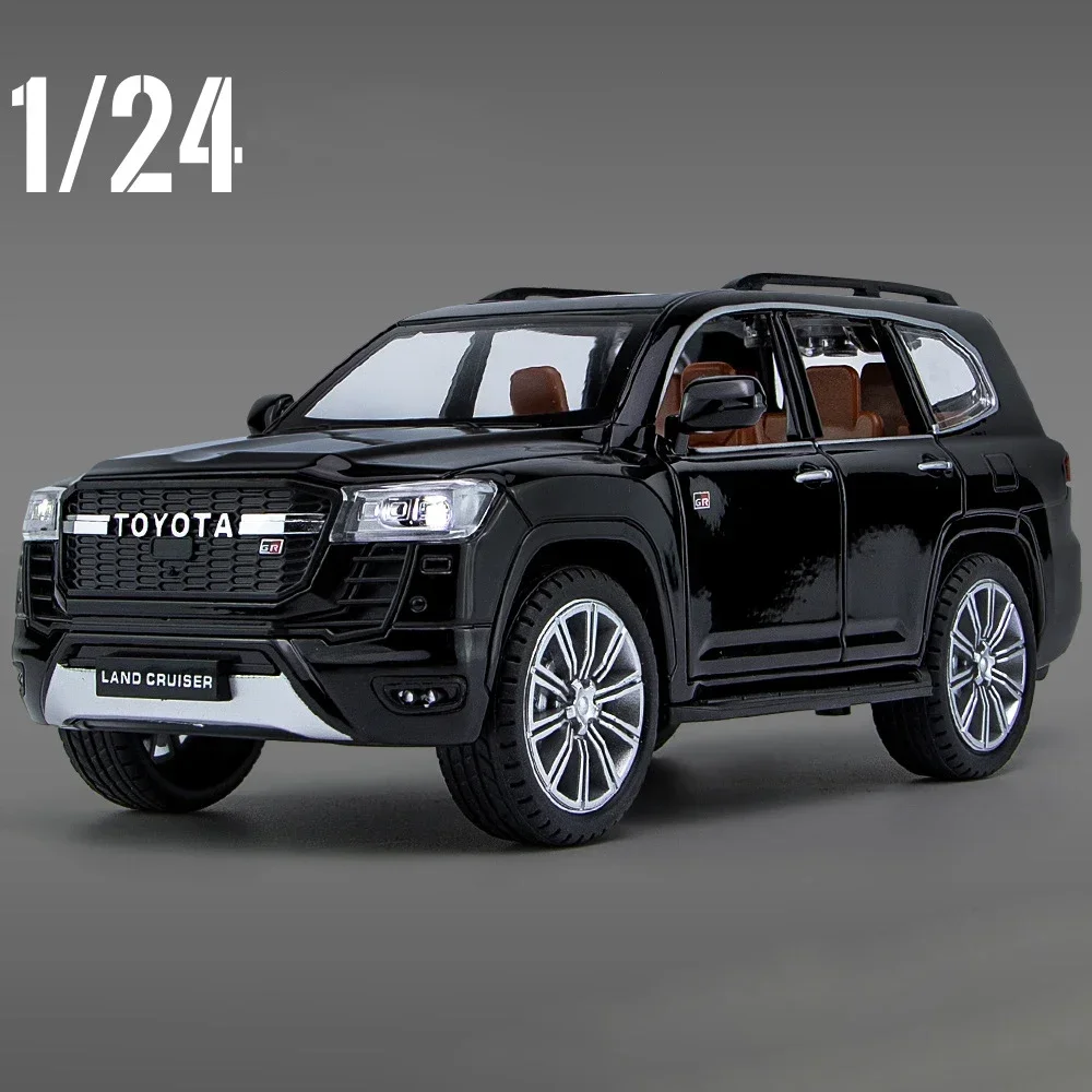 1:24 Toyota LAND CRUISER GR Sport литые игрушечные автомобили из сплава металлическая