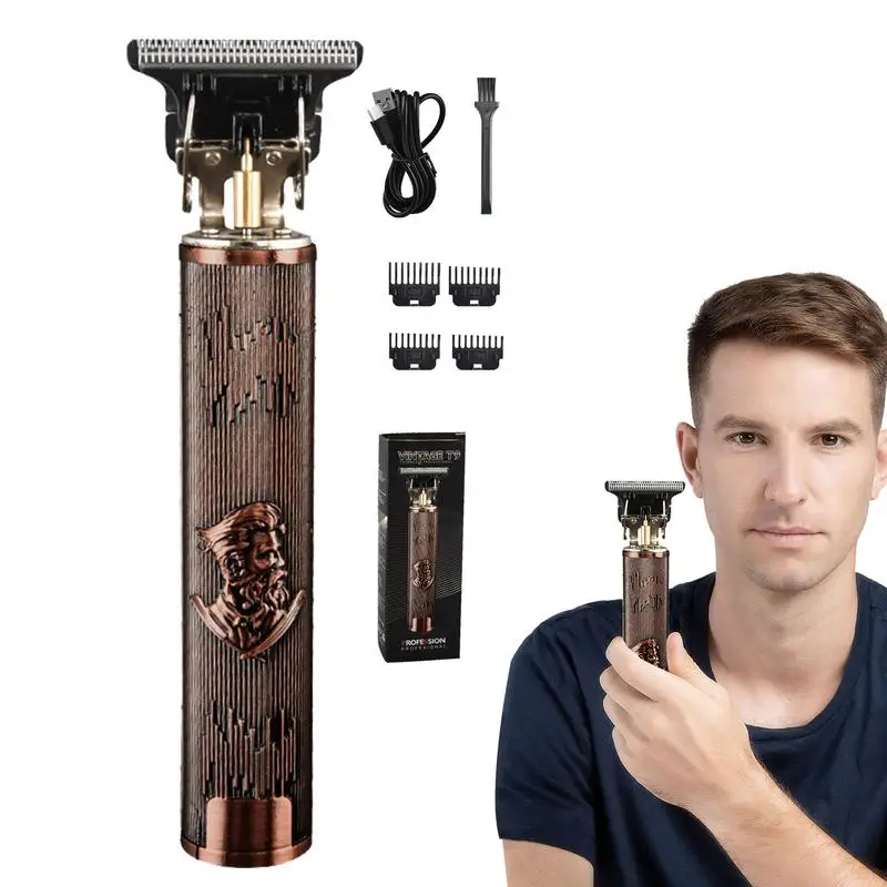 

T Blade Hair Clipper Household Electric T Blade Hair Trimmer Edgers Cordless Electric Hair Shaver Cutting Trimmer Kit Gift For