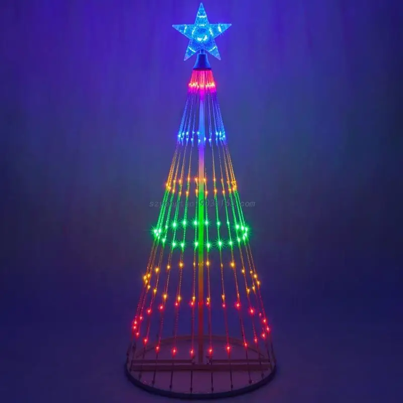 

Christmas Tree Led Light Colorful NIght Lamp Decorative Ornament Gift