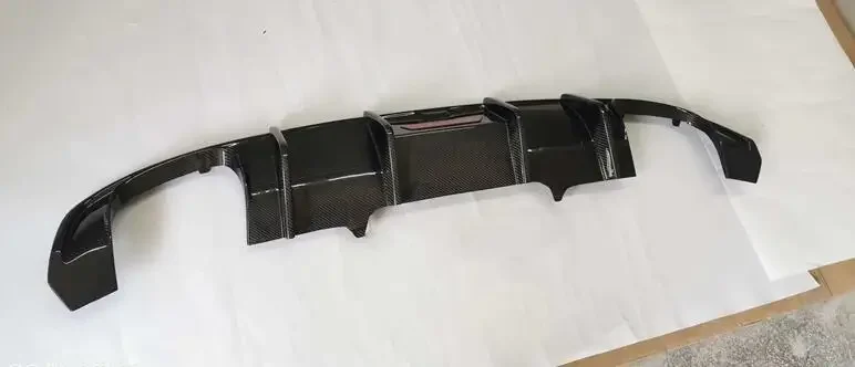 Диффузор заднего бампера для Audi A4 S Line S4 B9 2017 2018 2019 2020 Спойлер на дверь багажника из