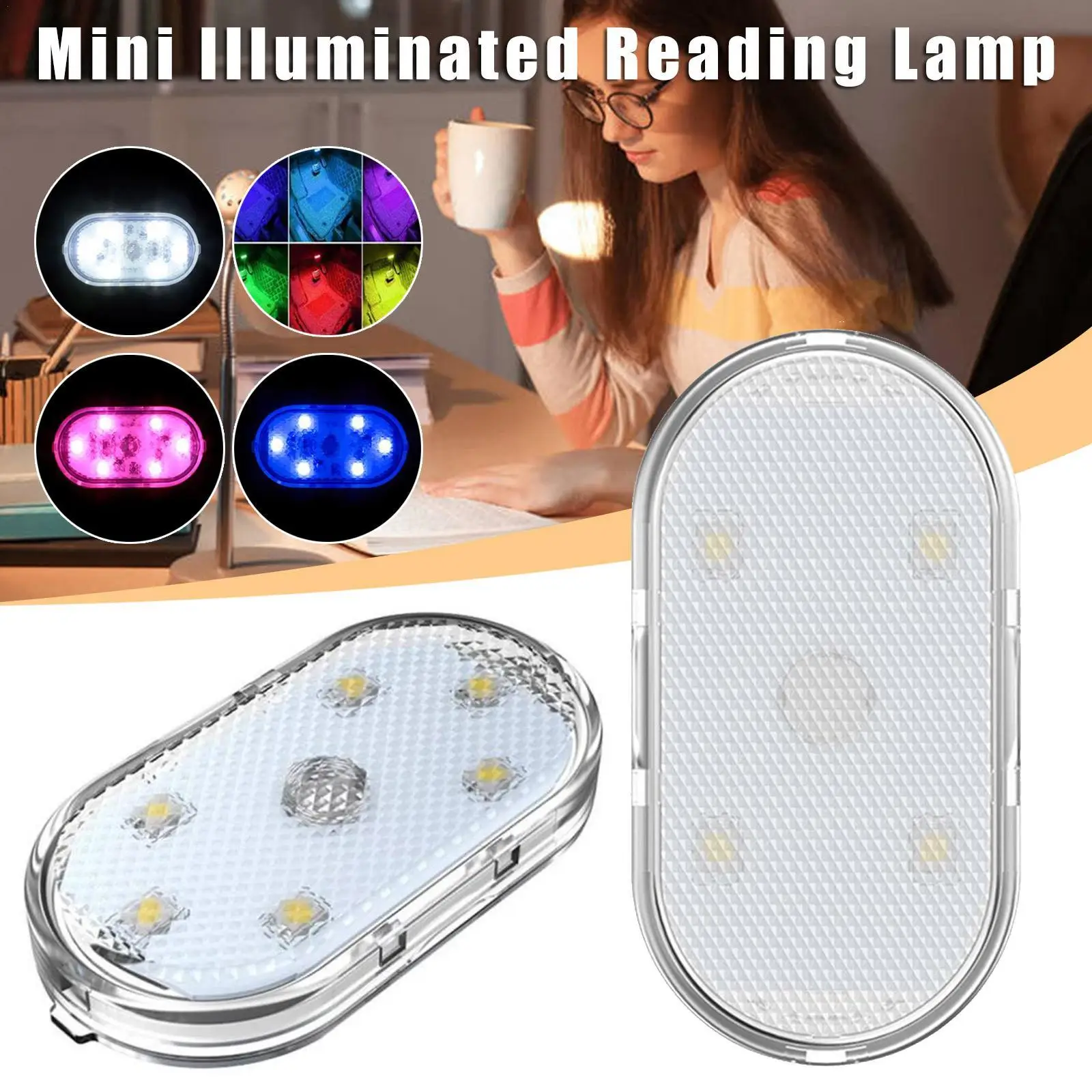 

Bright Reading Book Lamp USB LED Light Portable Mini Book Light DC5V Ultra Lights For Power Bank PC Laptop Notebook