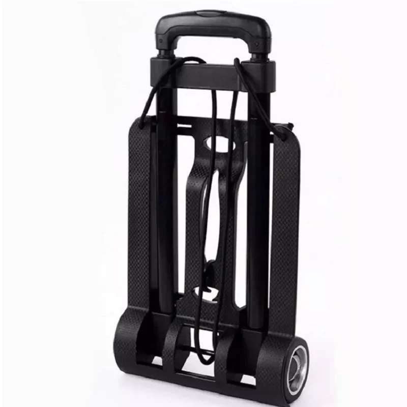 

Lightweight Kitchen Trolleys Home Grocery Shopping Handcart Folding Cargo Handling Auxiliary Cart Supermarket Small Pull Cart