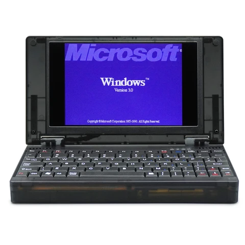 Pocket8086 ноутбук с системой Windows/DOS, ретро ноутбук, IBM PC-XT компьютер со звуковой картой, VGA интегрированный компьютер