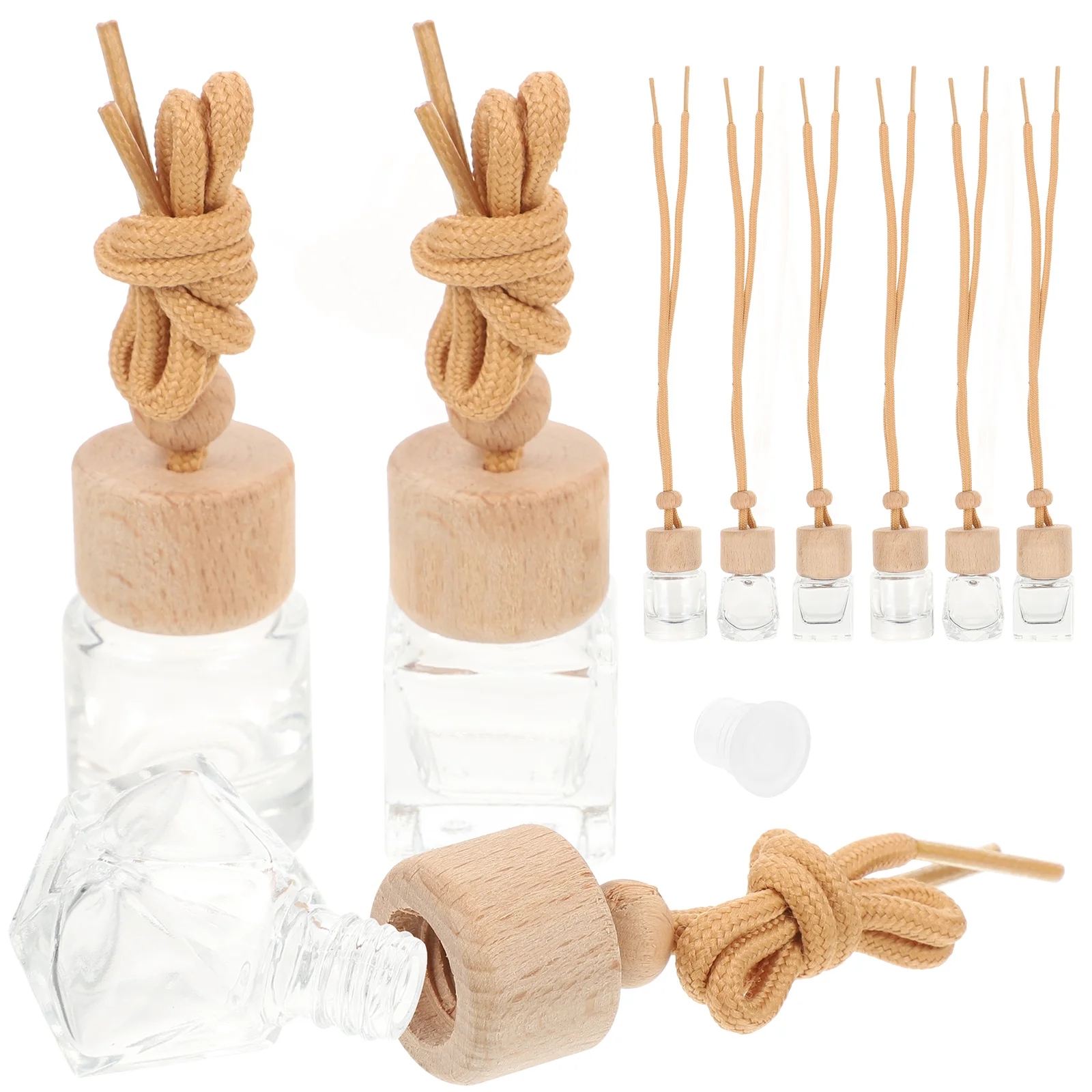 

9 шт., автомобильные деревянные ароматизаторы для ароматерапии