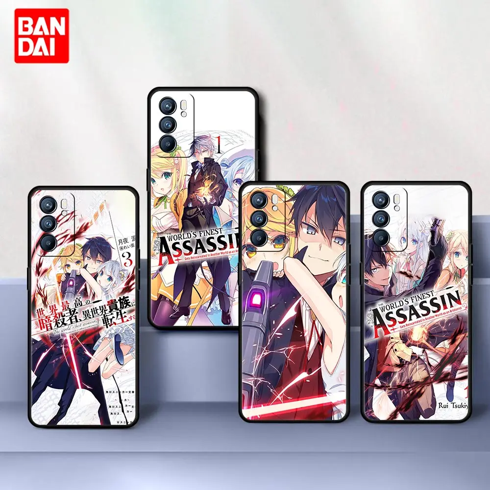 

The World's Finest Assassin Anime Sekai Saikou Case for Oppo A53 A52 A3s A12 A9 A15 A31 A54 A74 A93 A94 F5 F11 Find X2 Pro Lite