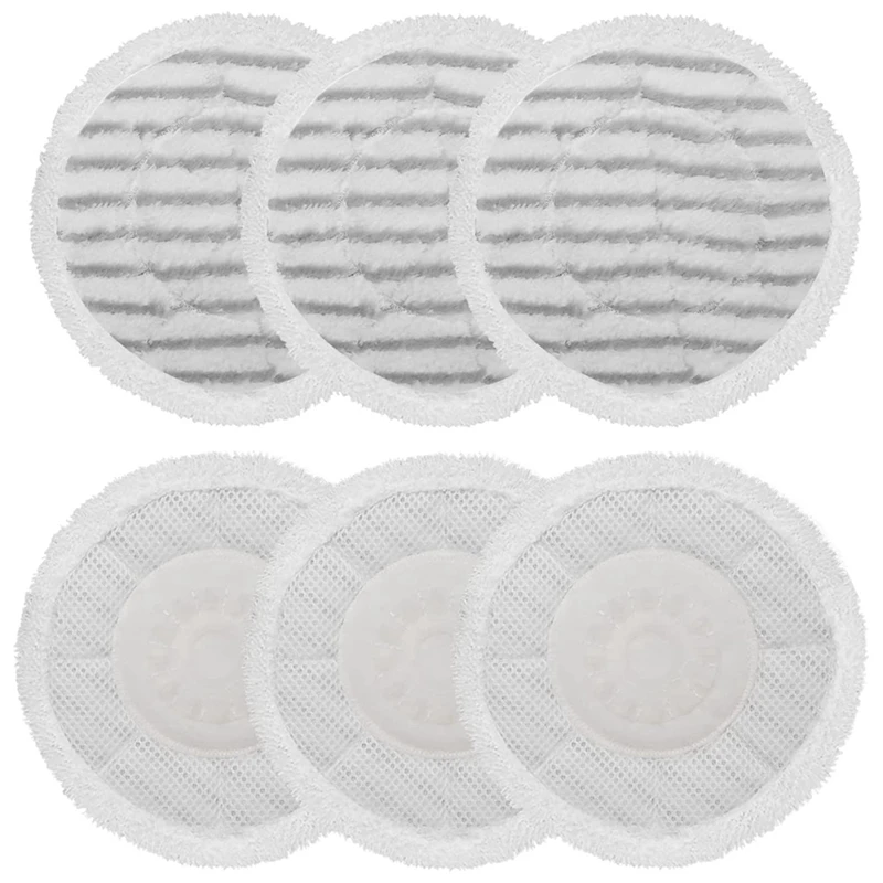 

6 Pack S7000AMZ Pads Replacement For Shark S7000 Series, S7000 S7000AMZ S7001 S7001TGT Steam & Scrub Scrubbing Mop