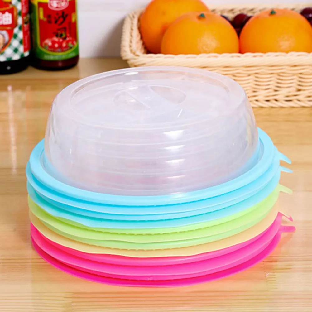 

Food Splatter Guard Microwave Food Anti-Sputtering Cover Oven Oil Cap Heat Resistant Lid for Microwave Food