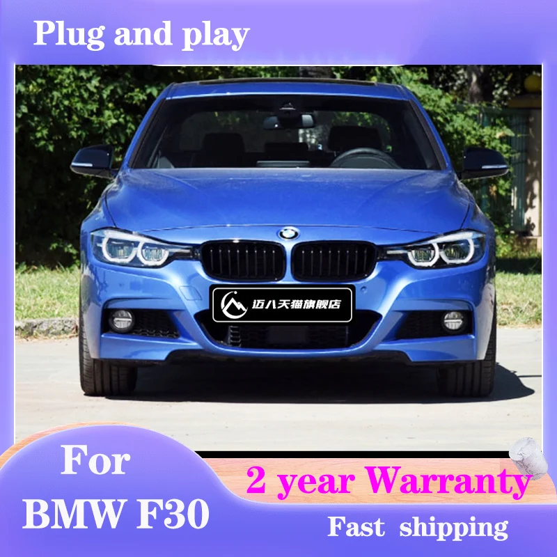 

Car styling For BMW 3 series F30 F35 Head lights 2013-2015 Double Beam Lens Projector All LED Headlamps Led DRL turn light