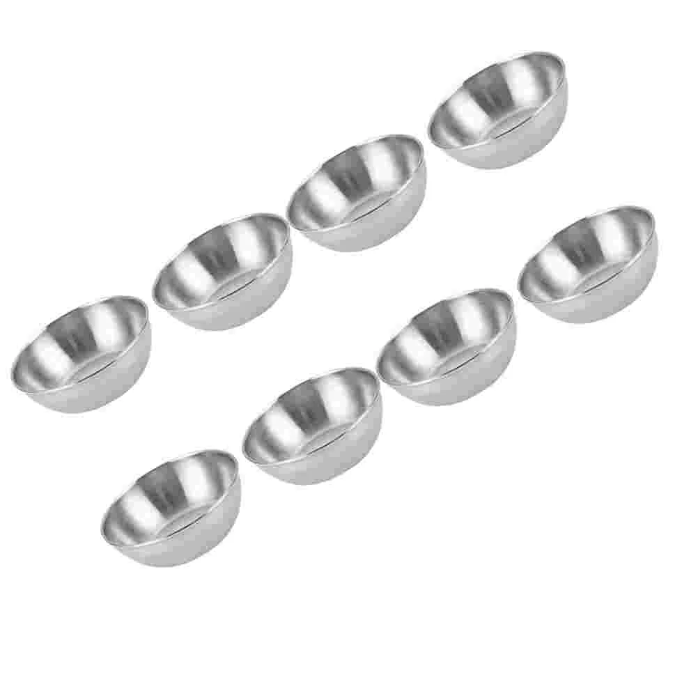 

Sauce Bowls Dish Cups Dippingbowl Plates Condiment Appetizer Seasoning Soy Dip Serving Mini Steel Stainless Ketchup Snackflavor
