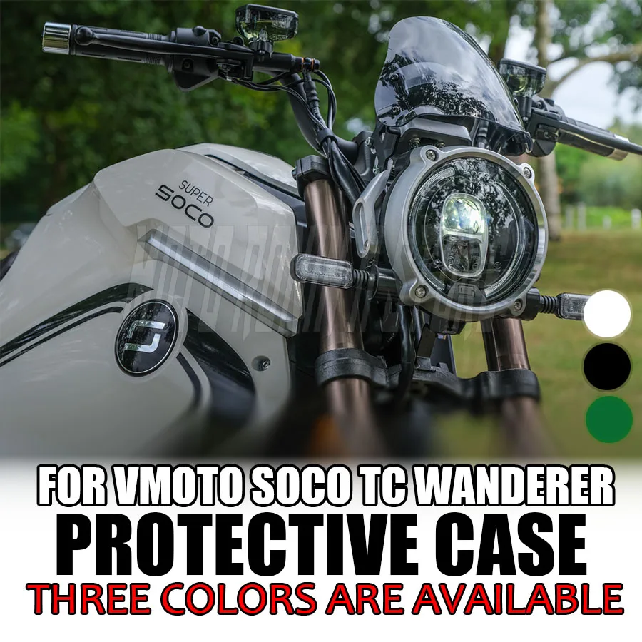 Фото Декоративная защитная накладка на боковую панель для мотоциклов VMOTO SOCO TC Wanderer PRO TCWanderer, оригинальные аксессуары №1