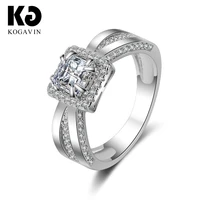 kogavin rings for women crystal 3a cubic zirconia accessories female engagement anillos anillos mujer ring gift wedding rings