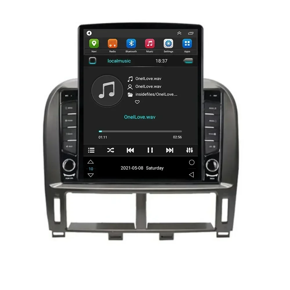 9 7 ''для Lexus Ls430 2003-2006 Автомобильный радиоприемник Android 13.0 Carplay Tesla Экран