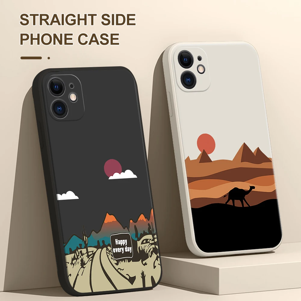Мягкий силиконовый чехол Snow Mountain для Xiaomi Poco M4 Pro 5G M3 M2 X3 NFC F3 C3 GT X2 m4 |