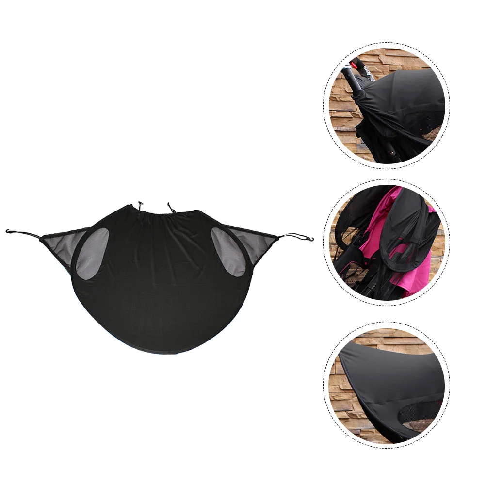 

Baby Stroller Shed Cloth Sun Canopy Outdoor Cover Carriage Shade Buggy Sunshade Elastic