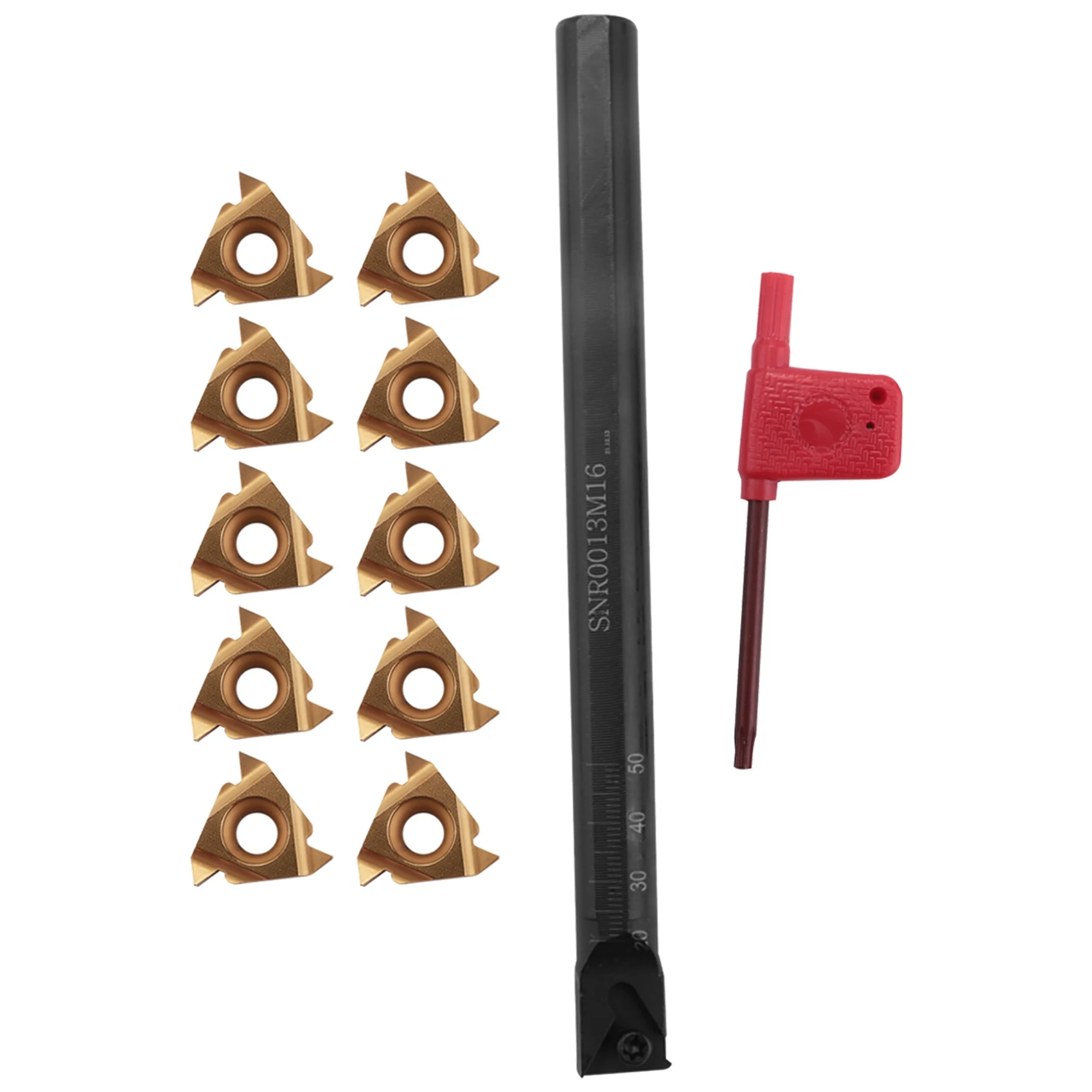 Расточные оправки для токарного станка 1/2 дюйма с 10 шт. 16IR AG60 твердосплавными