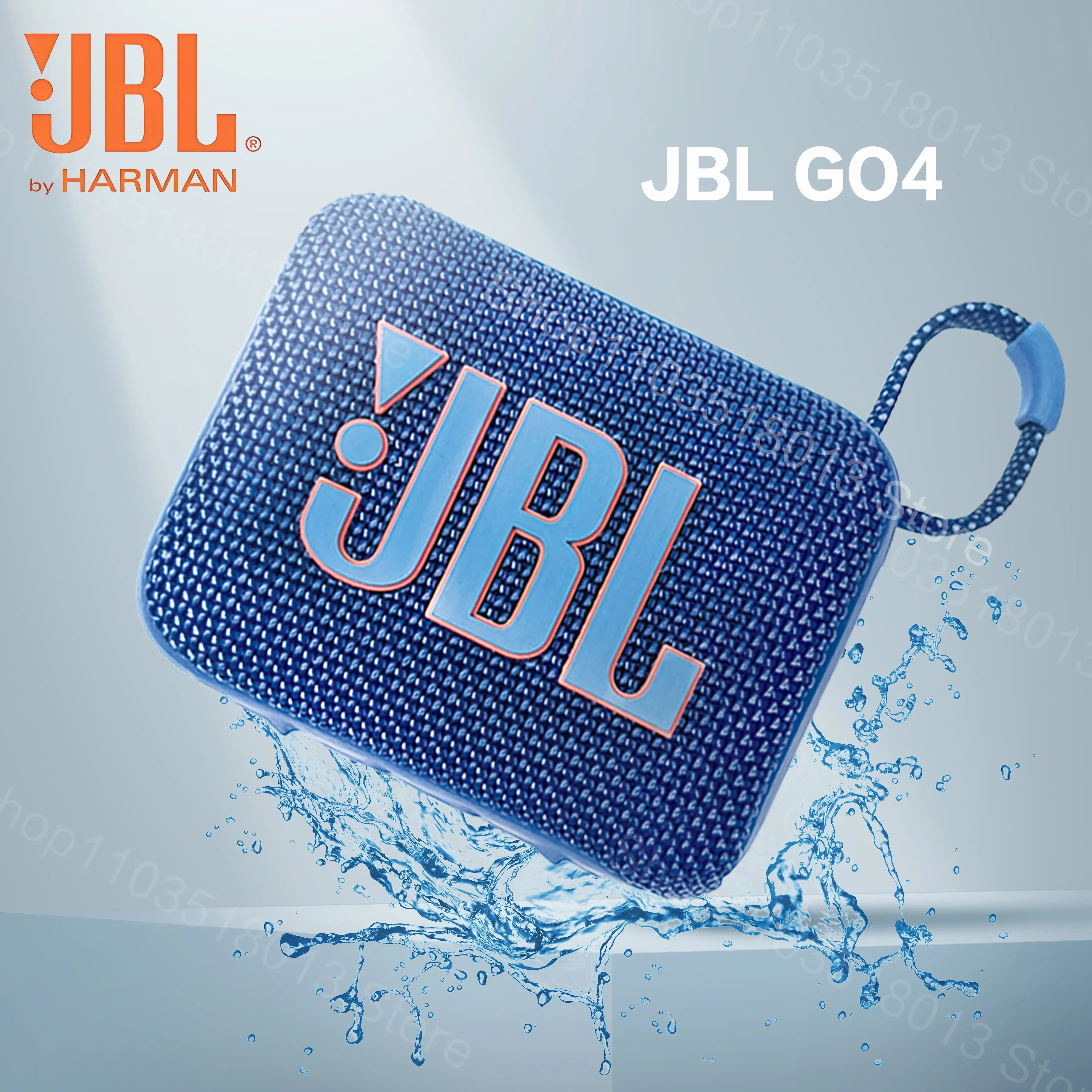Колонка JBL GO4 музыкальная с поддержкой Bluetooth 4-го поколения