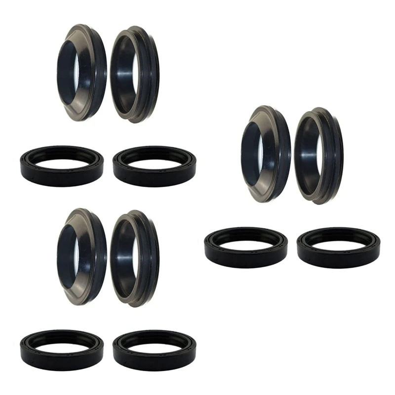 

3X Motorcycle Front Fork Oil Seal And Dust Seal For HONDA CB-1 CB1 CB400 CBR400 CB750 HORNET 250 MAGNA CB 400 750