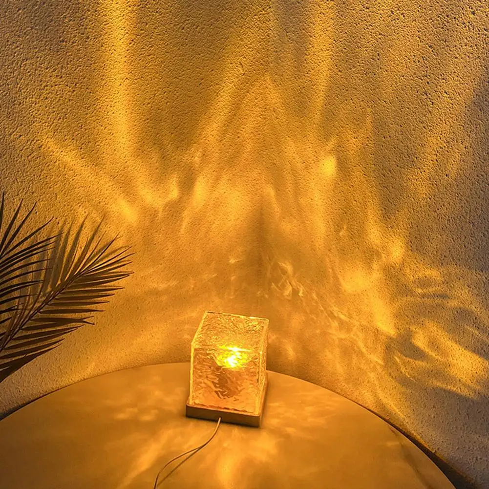 

Water Ripple Led Night Light 16 Colors Light Adjustable Bedroom Remote Lamp Control Night Switch Gift And Lamps Projection S8j4