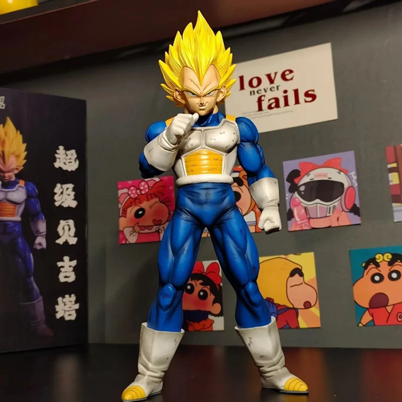 

30cm Anime Dragon Ball Z Vegeta Figure Dbz Super Saiyan Action Figures Pvc Statue Figurine Model Doll Decoration Toy Kids Gift