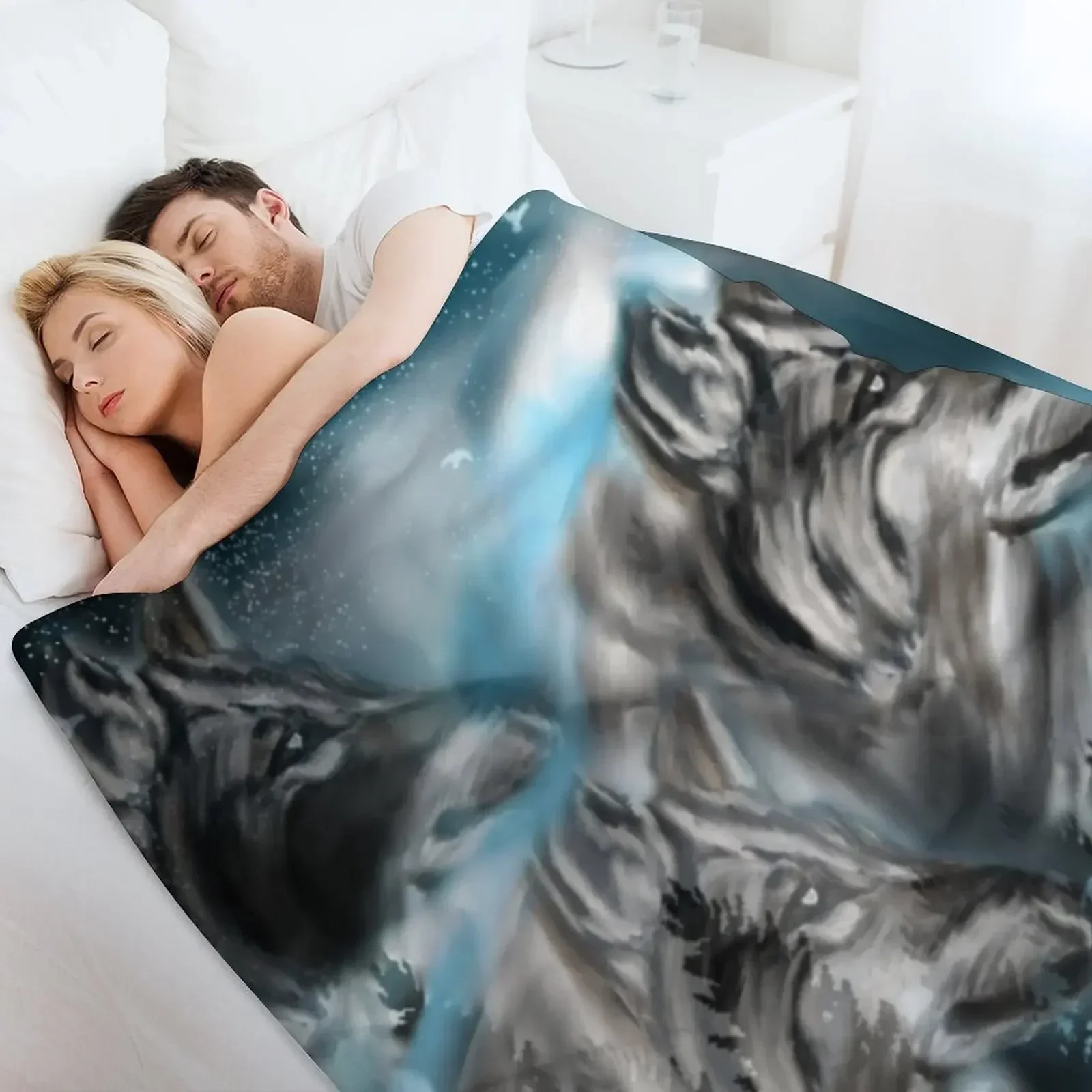 Одеяло Monlight Night милые клетчатые мягкие кровати тяжелые одеяла для диванов