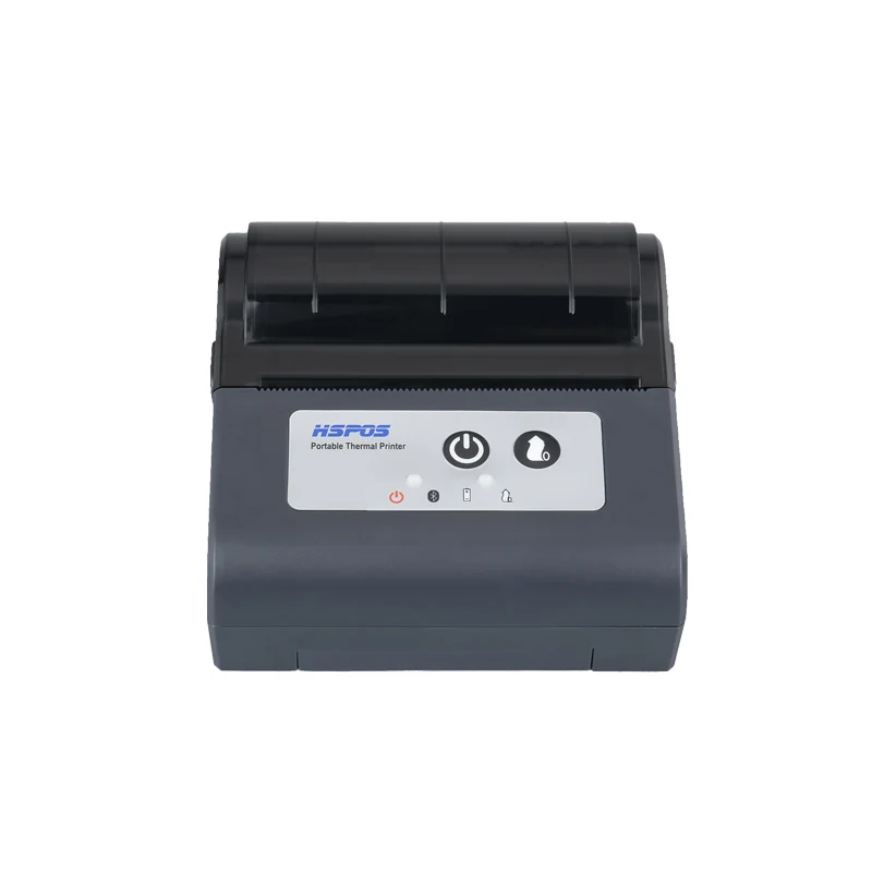 

HSPOS OEM 3-дюймовый Loyverse POS 80 мм Android портативный синий зубчатый принтер POS кассовый аппарат печать чеков
