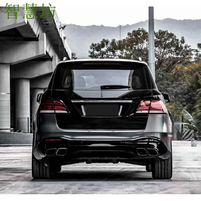 Фото Подходит для модификации Mercedes-Benz ML W166 под новый кузов GLE63 AM-G 2022 года, включая передний и задний бамперы, капот, для переоборудования ML из старой модели в новую. №2