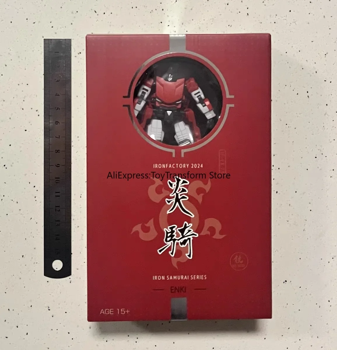 【В НАЛИЧИИ】Железная фабрика IF EX-73 Enki Transformers Toy Sideswipe Модель Рисунок