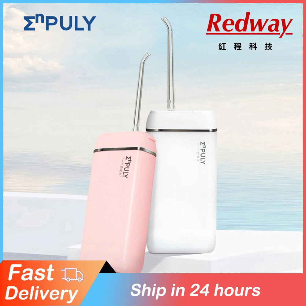  ENPULY Oral Irrigator M6 Plus Portable Dental Irrigator bucal Ultrasonic Tooth Cleaner waterpulse tooth140ML  water pick 