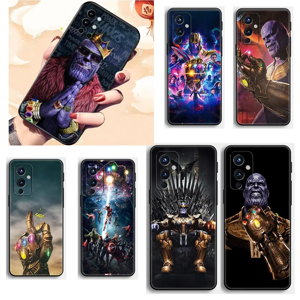 

Marvel Aengers Thanos Coques Fundas Phone Case for Oneplus 9 9R 9TR 10 Z 7 7T 8 8T Nord 2 CE N200 N100 N10 Pro 5G Capa Cases