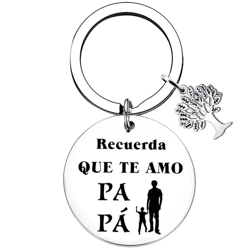 Испанские подарки на день отца от дочери брелок для папы подарок рождения