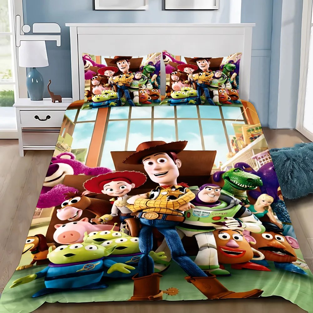 Пододеяльник наволочка комплект постельного белья игрушки Storys Buzz Lightyear