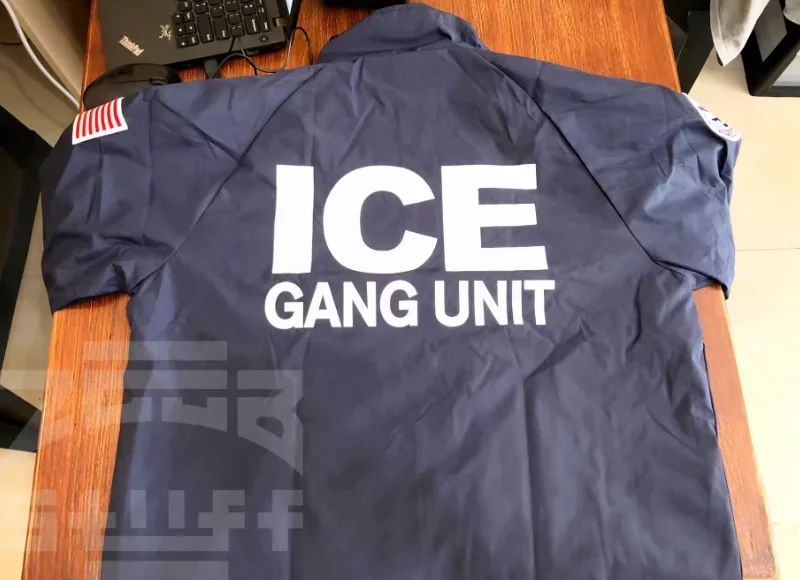 DHS ICE NGU US Immigration Customs Enforcement Division Jacket