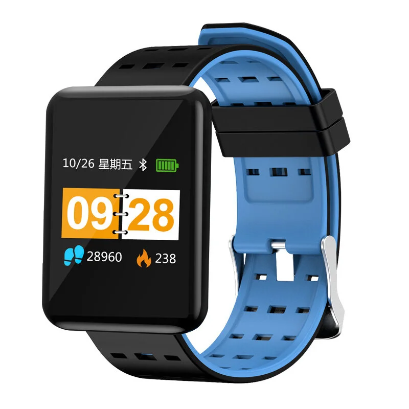 

J10 1.44'' IPS Color Screen IP67 Waterproof Smart Watch Heart Rate Monitor Fitness Bracelet Genuine Free Shipping