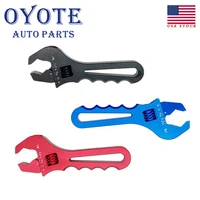 oyote fit for hose end fitting 3an 16an adjustable wrench aluminum spanner tool