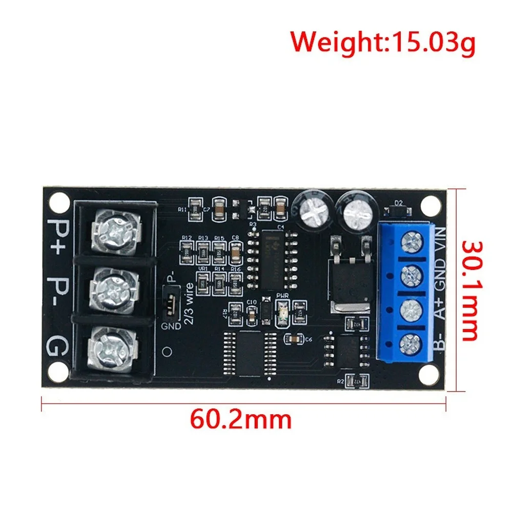 Фото 1 шт. PT100 датчик температуры передатчик RS485 для протокола MODBUS RTU мониторинг температуры сопротивления для промышленности №1