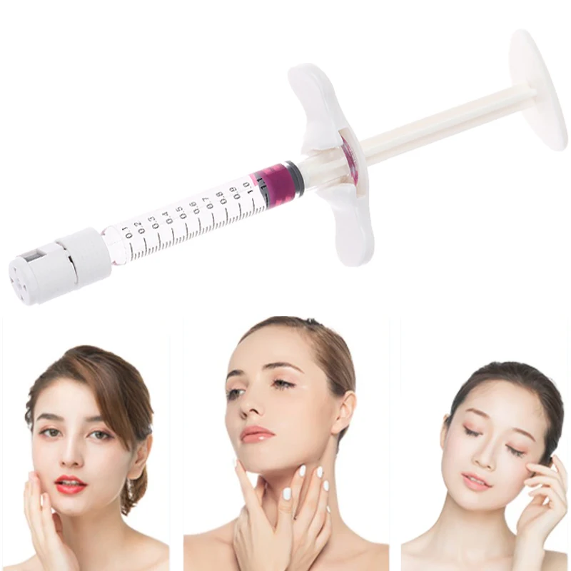 

1ML Hyaluronic Acid injection Filler With Syringe Nose Cheek Skin Soft Tissue Filler Facelift Filling Plastic Surgery Supplies