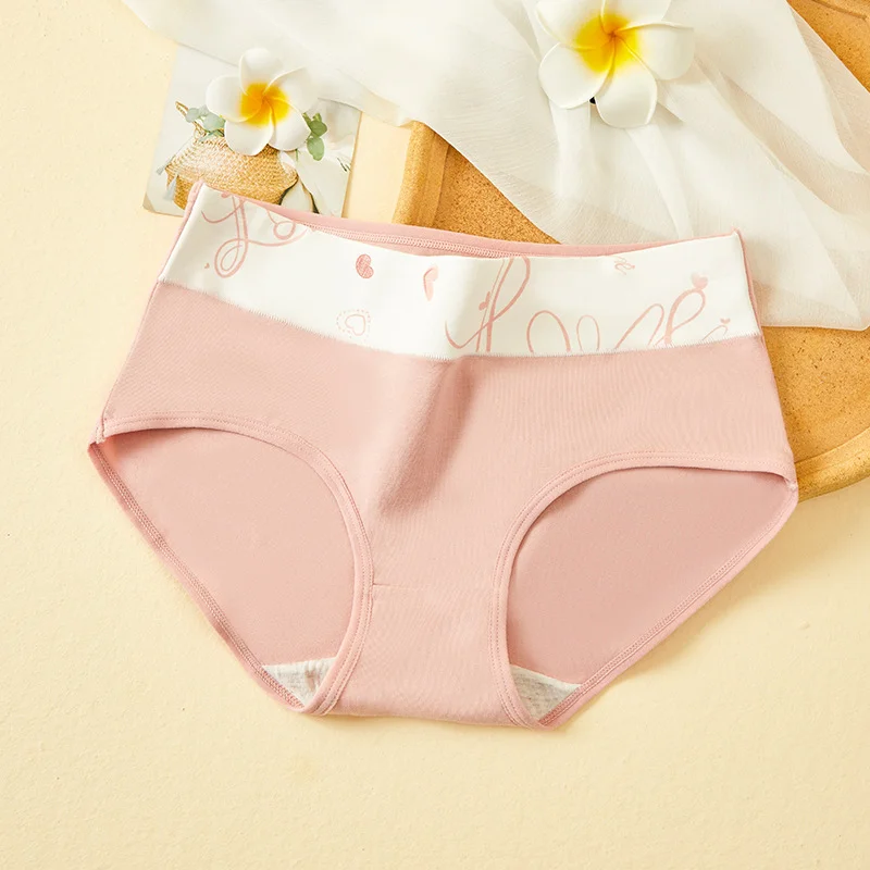 

Сексуальные женские трусики, мягкое нижнее белье, хлопковые трусики с высокой талией, Женские брифы, нижнее белье