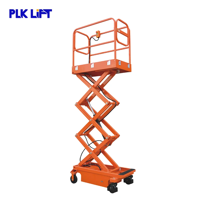 Простой и дешевый ручной электрический ножничный подъемник для мужчин |