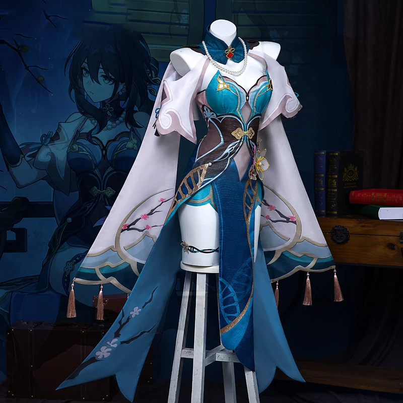 Настроить Honkai: Star Rail Косплей Ruan Mei Игры Аниме Костюмы Genius Club Member Полный комплект
