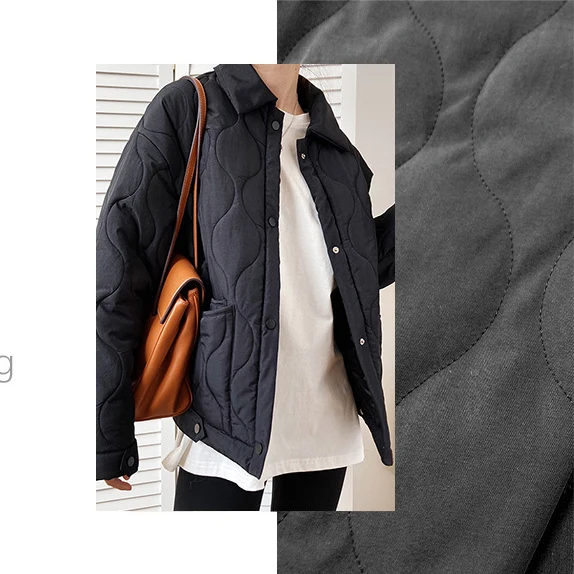 100cm *145cm Autumn and Winter Thickening Quilted Fabric，making Clothing Lining Composite Handmade Cloth Interlinings