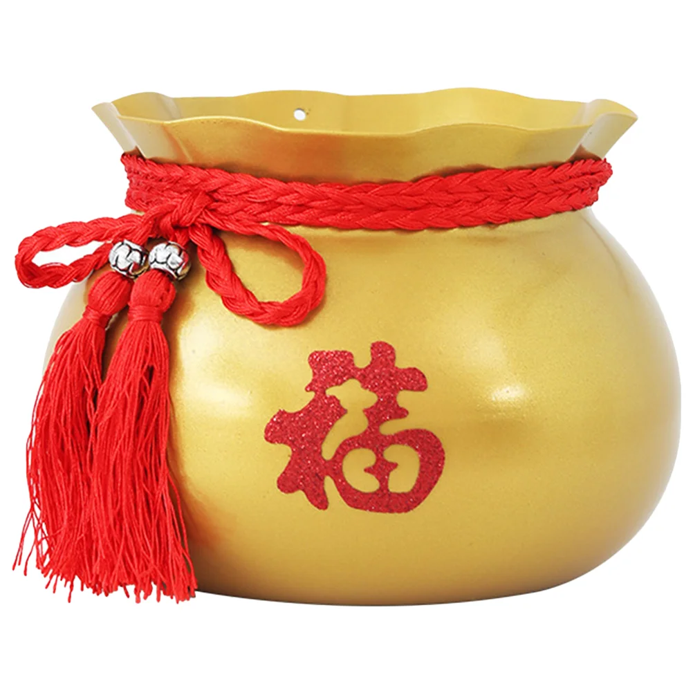 

Simple Bathroom Decorations Metal Cactus Planter Iron Flowers Arrangement Bucket